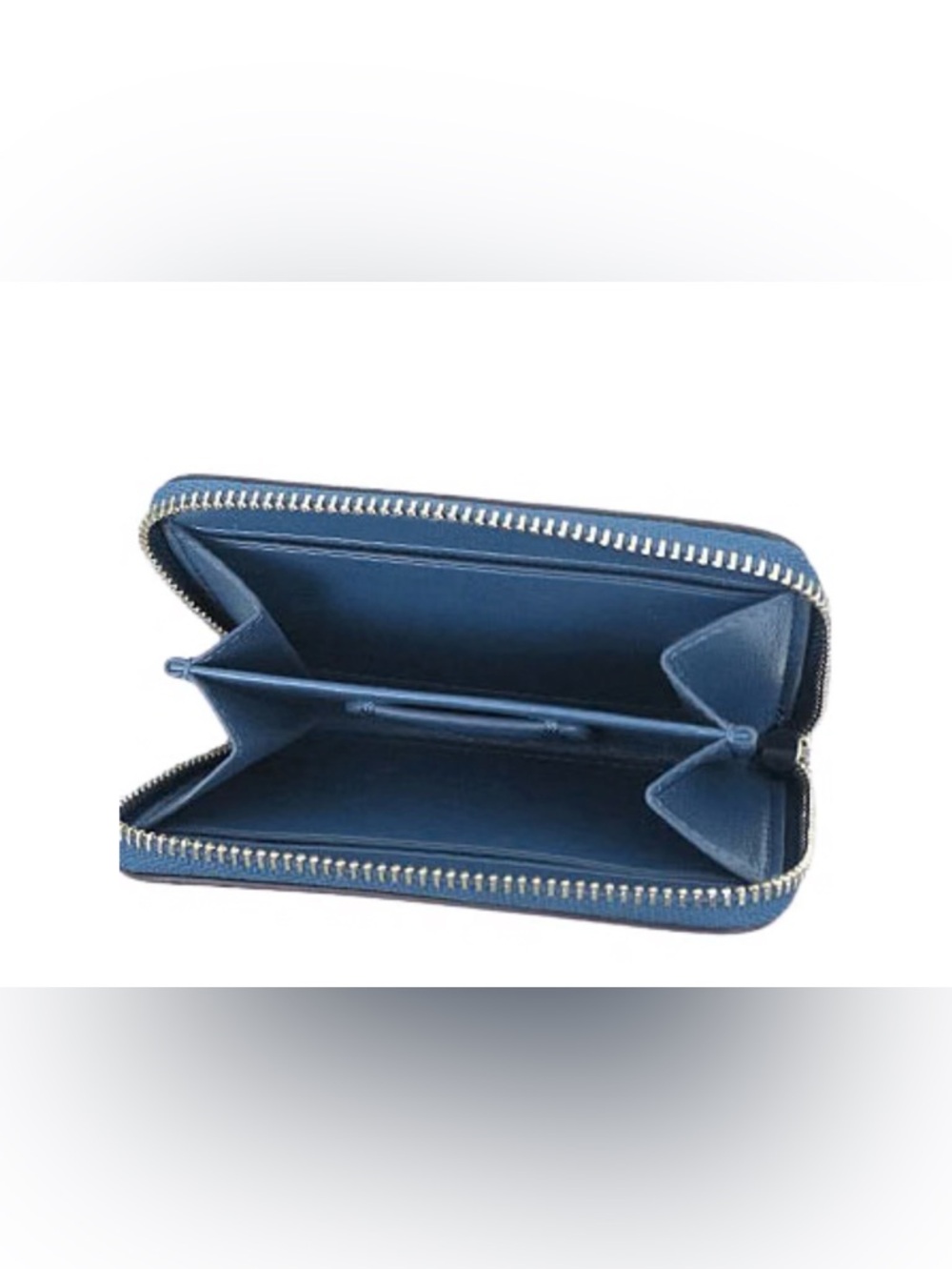 COACH ZIP AROUND CARD CASE WALLET WITH BAZOOKA MOTIF - Picture 2 of 4